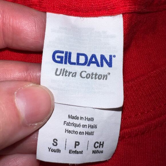 Generac Unisex Childrens T Shirt Top Short Sleeve Red Small - Picture 6 of 8